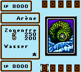 Yu-Gi-Oh! - Das Dunkle Duell (Germany) In game screenshot